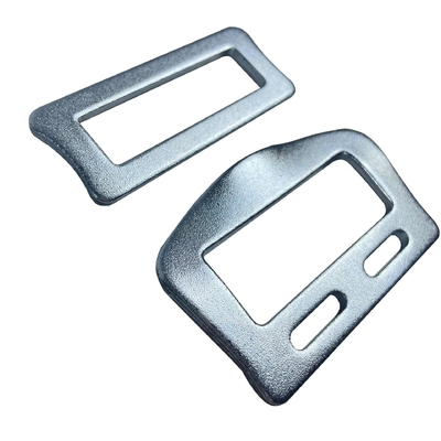 안전 벨트 액세서리용 검은 아연 접착 철 직사각형 슬라이드 Buckle