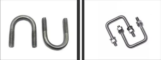 OEM CNC 하드웨어 부품 U 볼트 하드웨어 스탬핑 및 파우더 코팅으로 처리