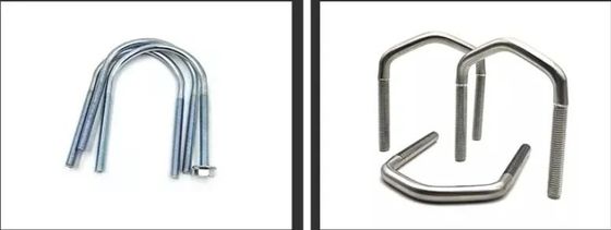 OEM CNC 하드웨어 부품 U 볼트 하드웨어 스탬핑 및 파우더 코팅으로 처리