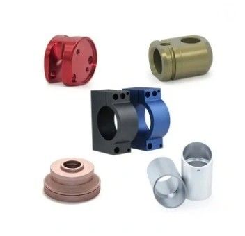 파우더 코팅 구리 항공 산업의 기계 부품용 CNC 하드웨어 부품