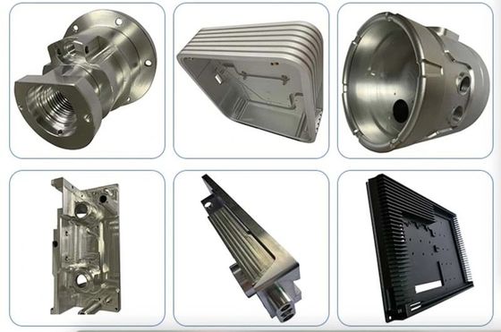 파우더 코팅 구리 항공 산업의 기계 부품용 CNC 하드웨어 부품
