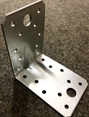 높은 용량 90도 각도 브래킷 정밀 하드웨어 제품 스탬핑 과정