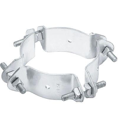 스테인레스 스틸 당기 밴드 고정 클램프 OEM CNC 하드웨어 부품의 전력 액세서리