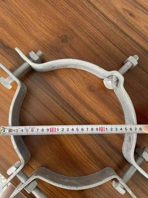 스테인레스 스틸 당기 밴드 고정 클램프 OEM CNC 하드웨어 부품의 전력 액세서리