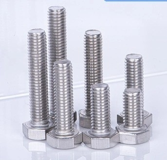 파우더로 코팅된 스테인리스 스틸 견과류 CNC 하드웨어 부품 가공용 볼트 및 나사